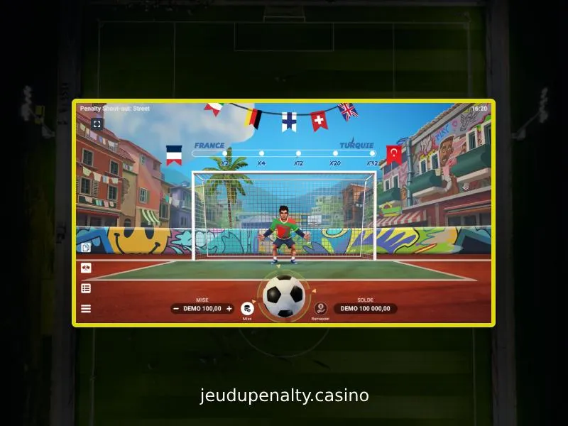 Penalty Shoot Out - Jeu de Penalty au Casino pour de l