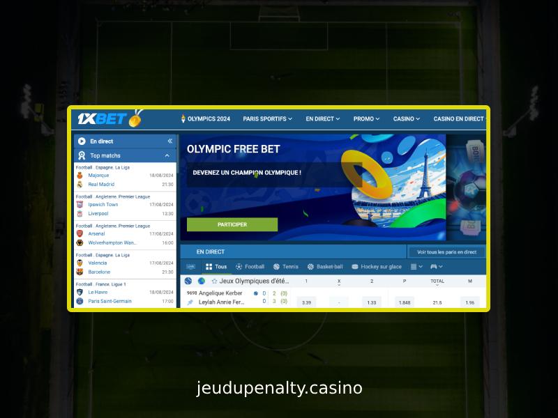 Jouer à Penalty Shoot Out sur 1Xbet