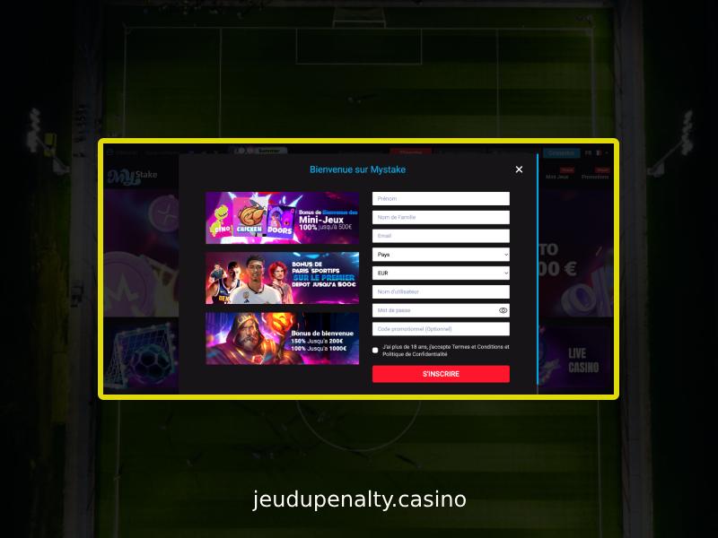 Comment jouer à Penalty Shoot Out Street sur Mystake