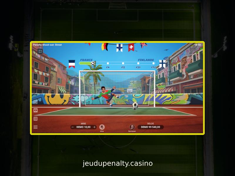 Qu'est-ce que la version démo de Penalty Shoot Out Street