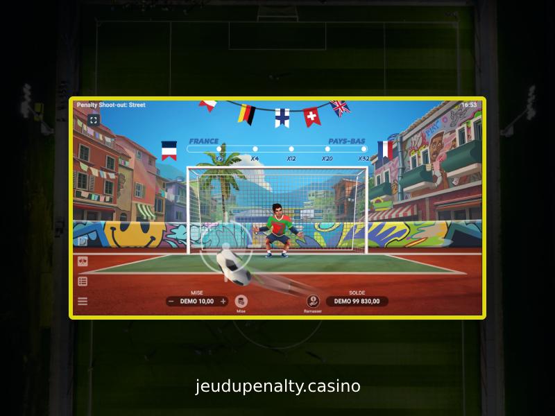 Bases d'un jeu réussi à Penalty Shoot Out Street